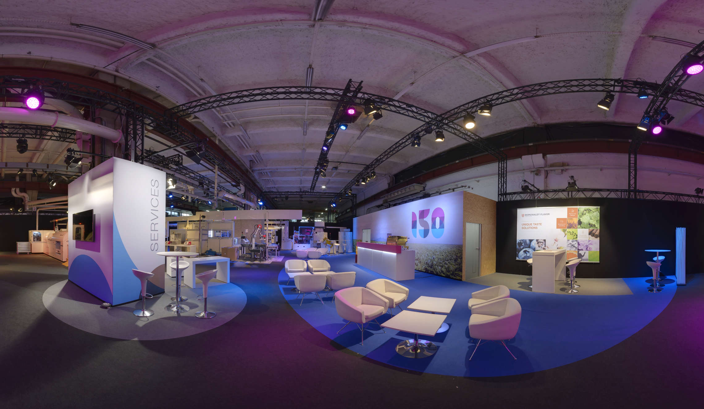 360 grad rundgang auf der hausmesse