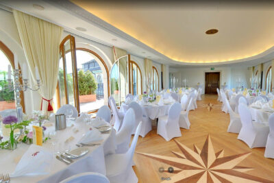 virtuelle Google Tour durch eine Eventlocation für Hochzeiten in Hamburg