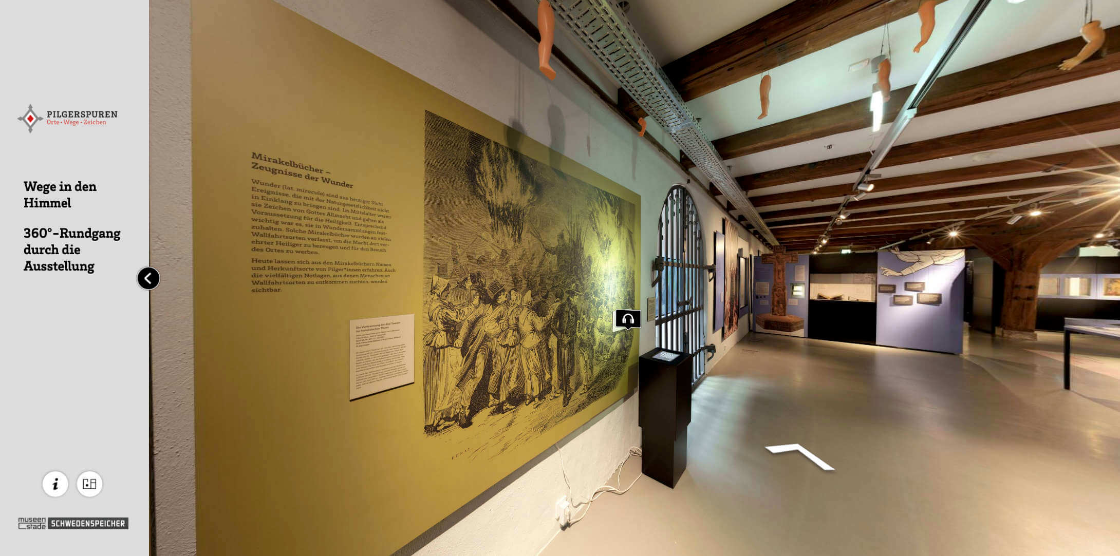 virtueller Rundgang in der Austellung im Museum Stade